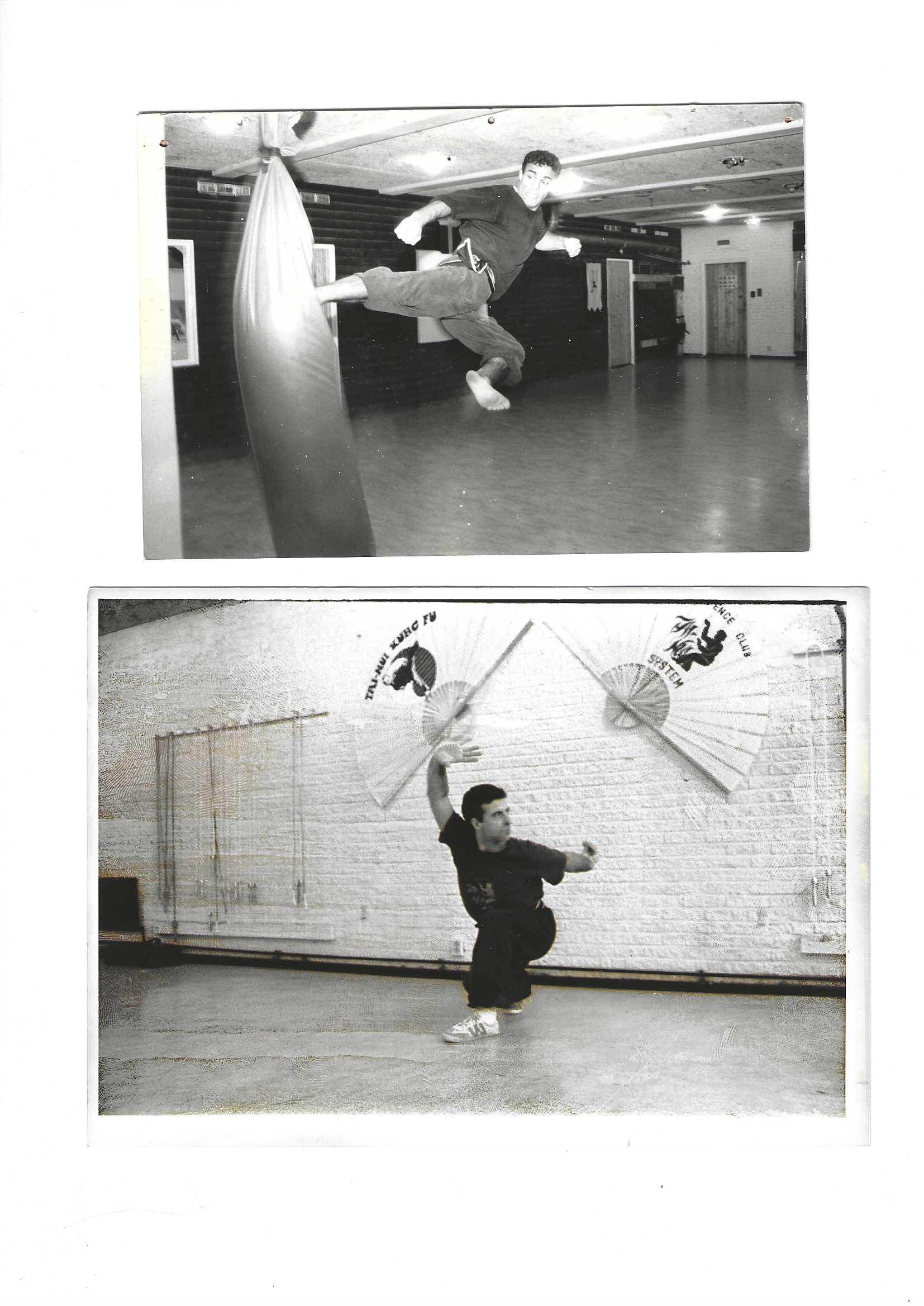 Historisk bild från Westeras Tai-Nui Club i Västerås - kampsportsträning och tävlingar sedan 1976